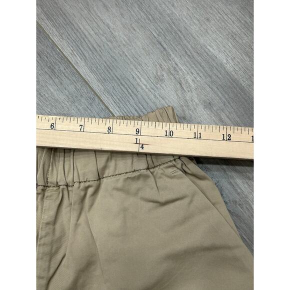 Everlane Womens Khaki Elastic Waist High Rise The Easy Chino Shorts Size X-Small - Picture 7 of 9